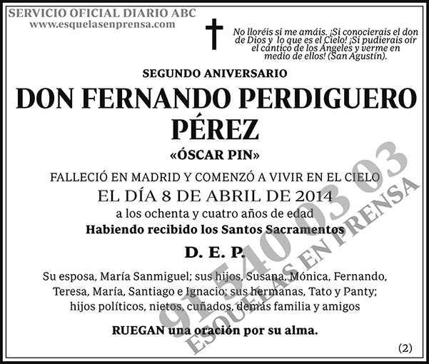 Fernando Perdiguero Pérez
